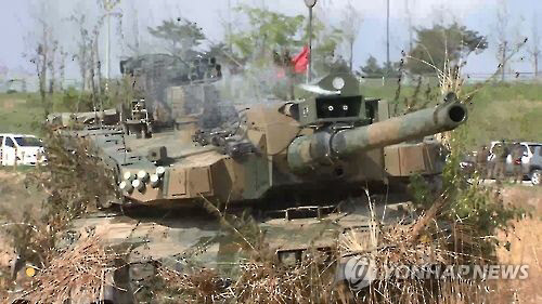 K-2 흑표 전차[연합뉴스TV 제공]